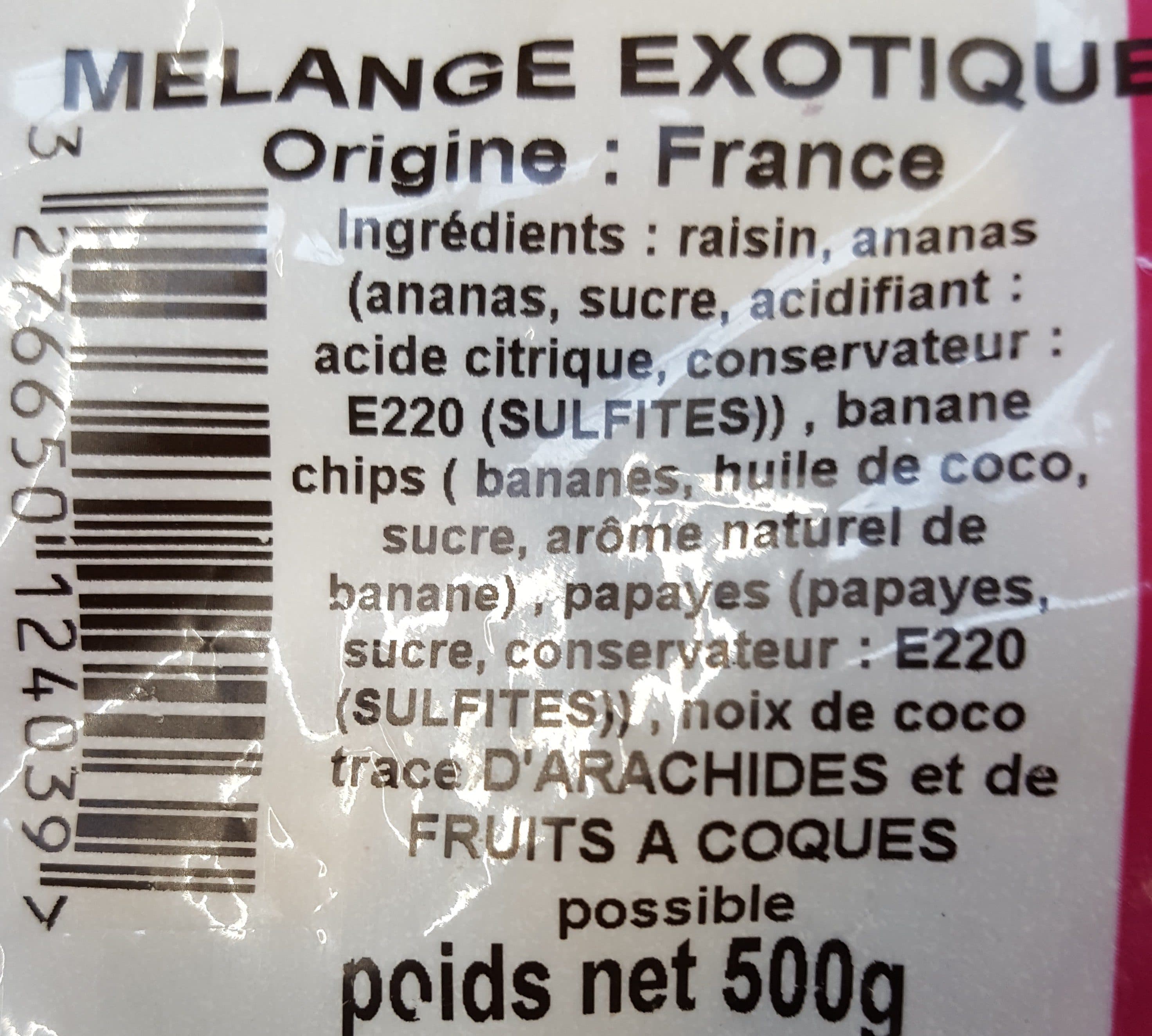 Profruit Mélange Fruits Exotiques Profruit packshot