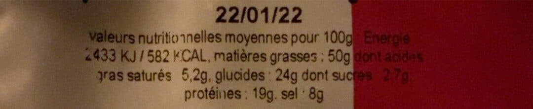 Haudecœur Profruit 500G TOURNESOL GRILLES SALES packshot