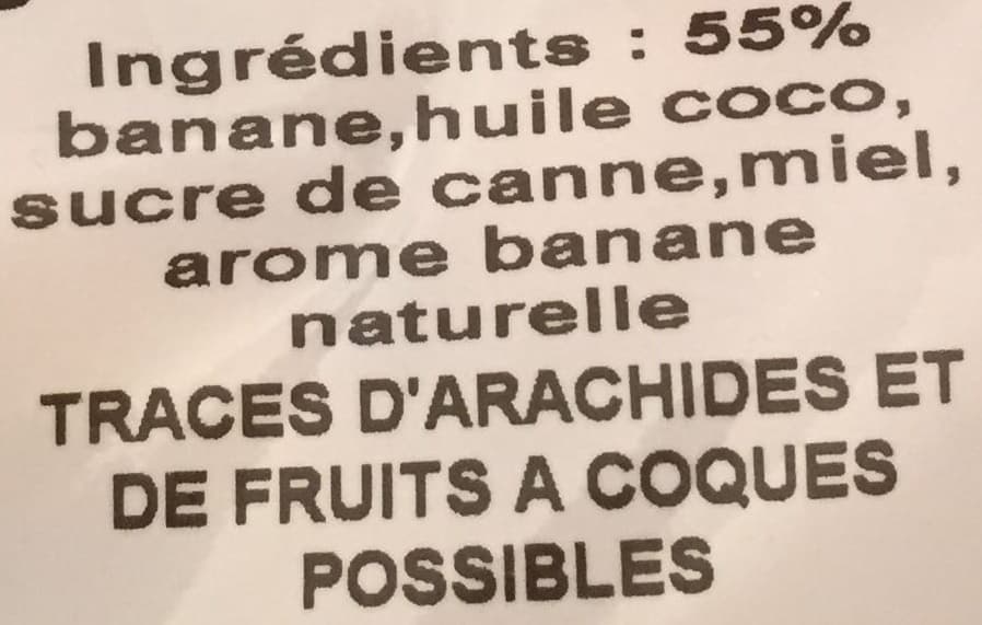 Profruit Chips de bananes sucrées packshot