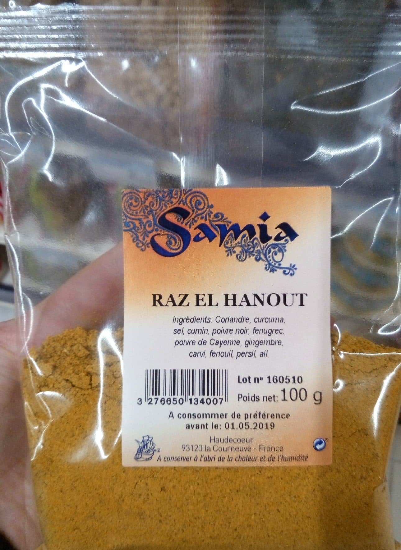 Samia Raz el hanout packshot