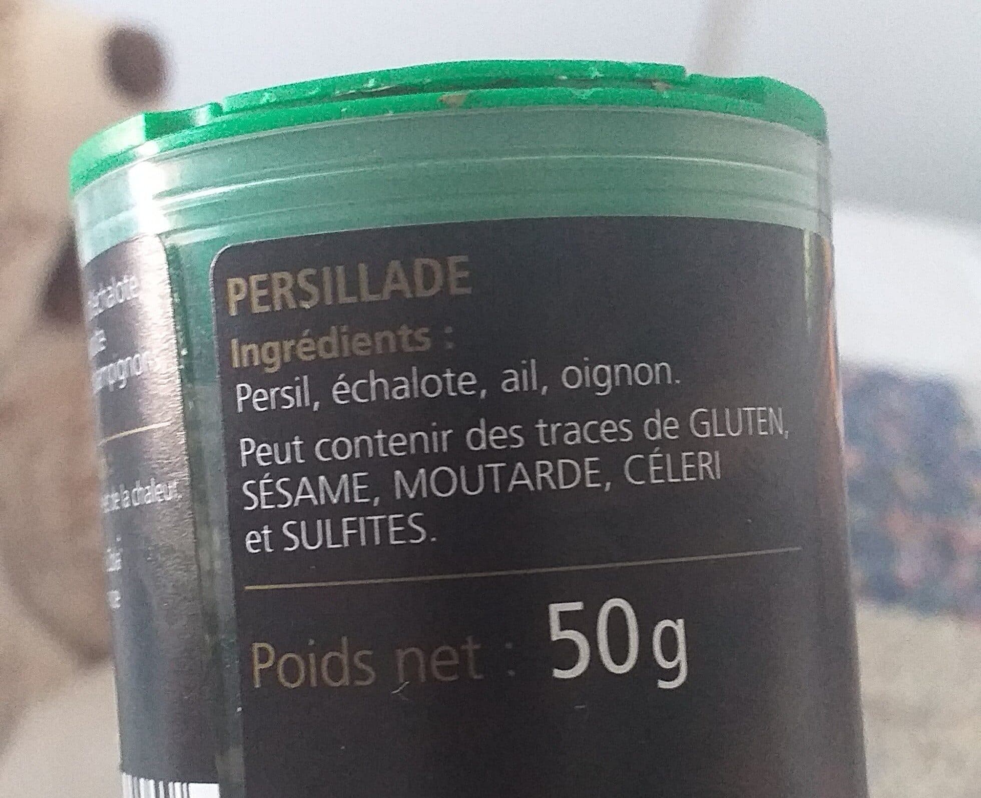 Open Food Facts Persillade packshot