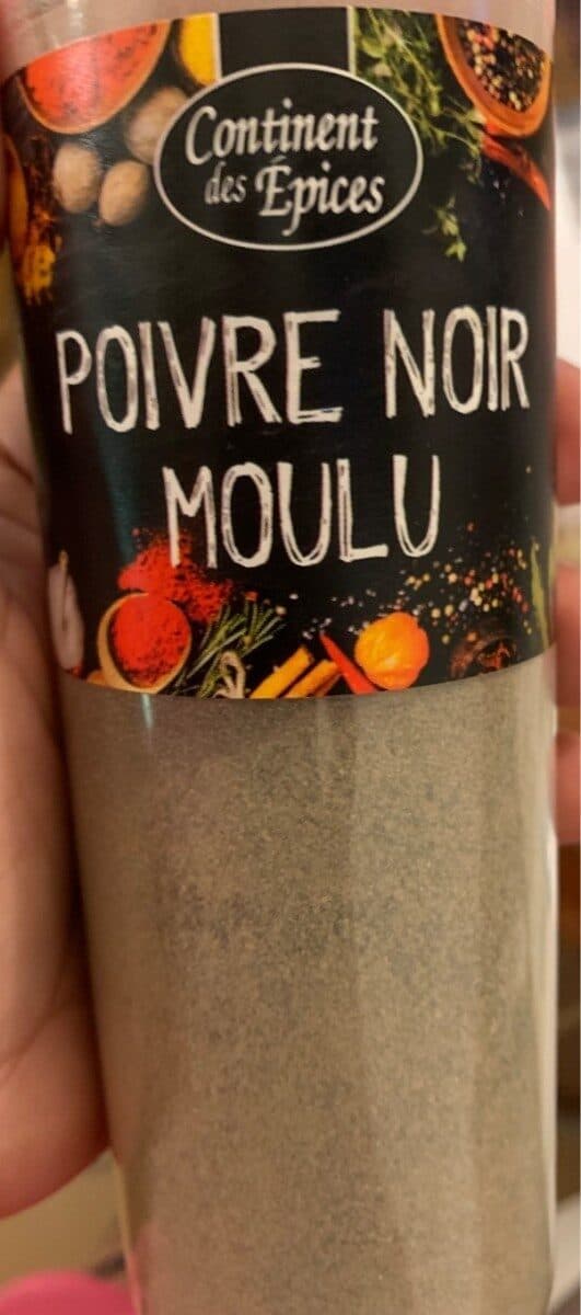 continent des épices Poivre noir packshot