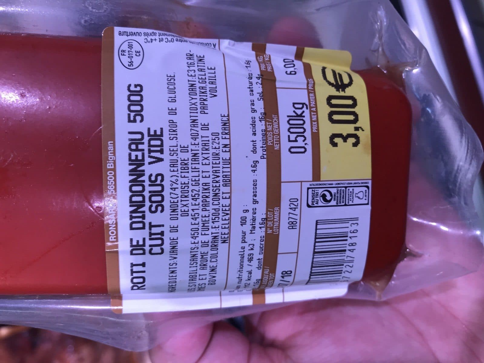Ronsard Rôti de Dindonneau Cuit packshot