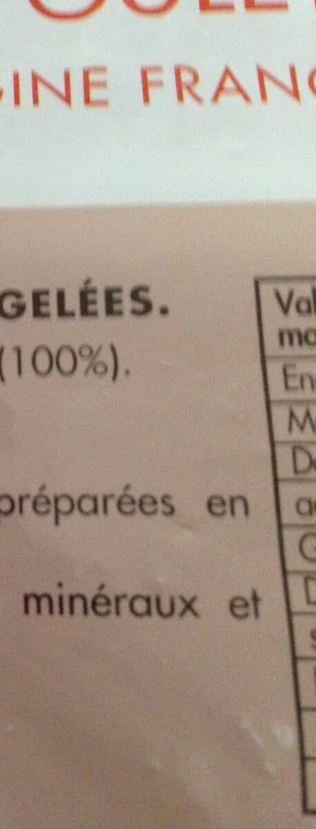Open Food Facts Aiguillettes de poulet packshot