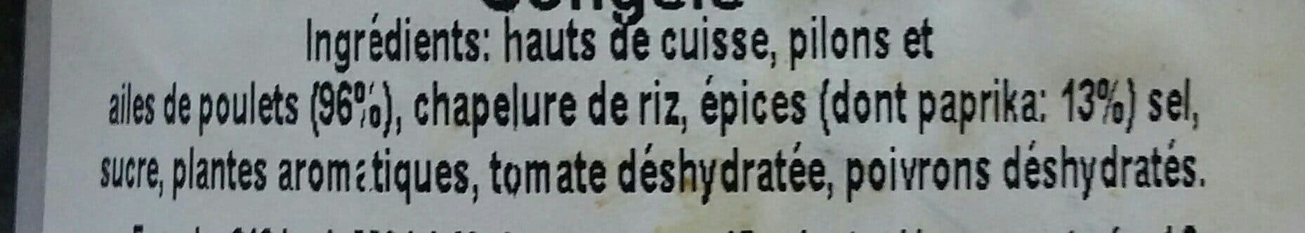 Open Food Facts Poulet paprika packshot