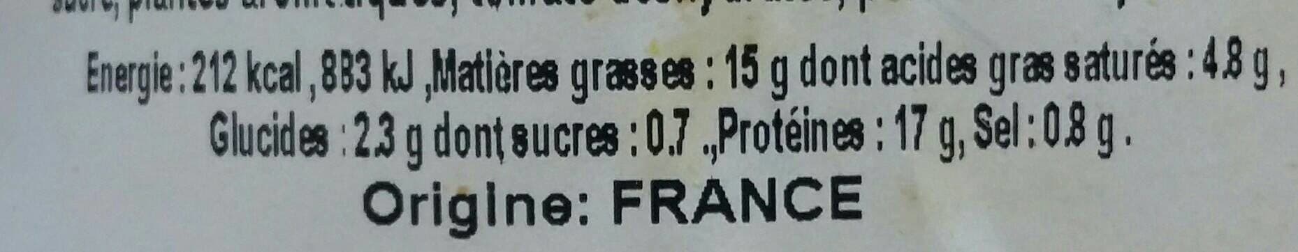 Open Food Facts Poulet paprika packshot