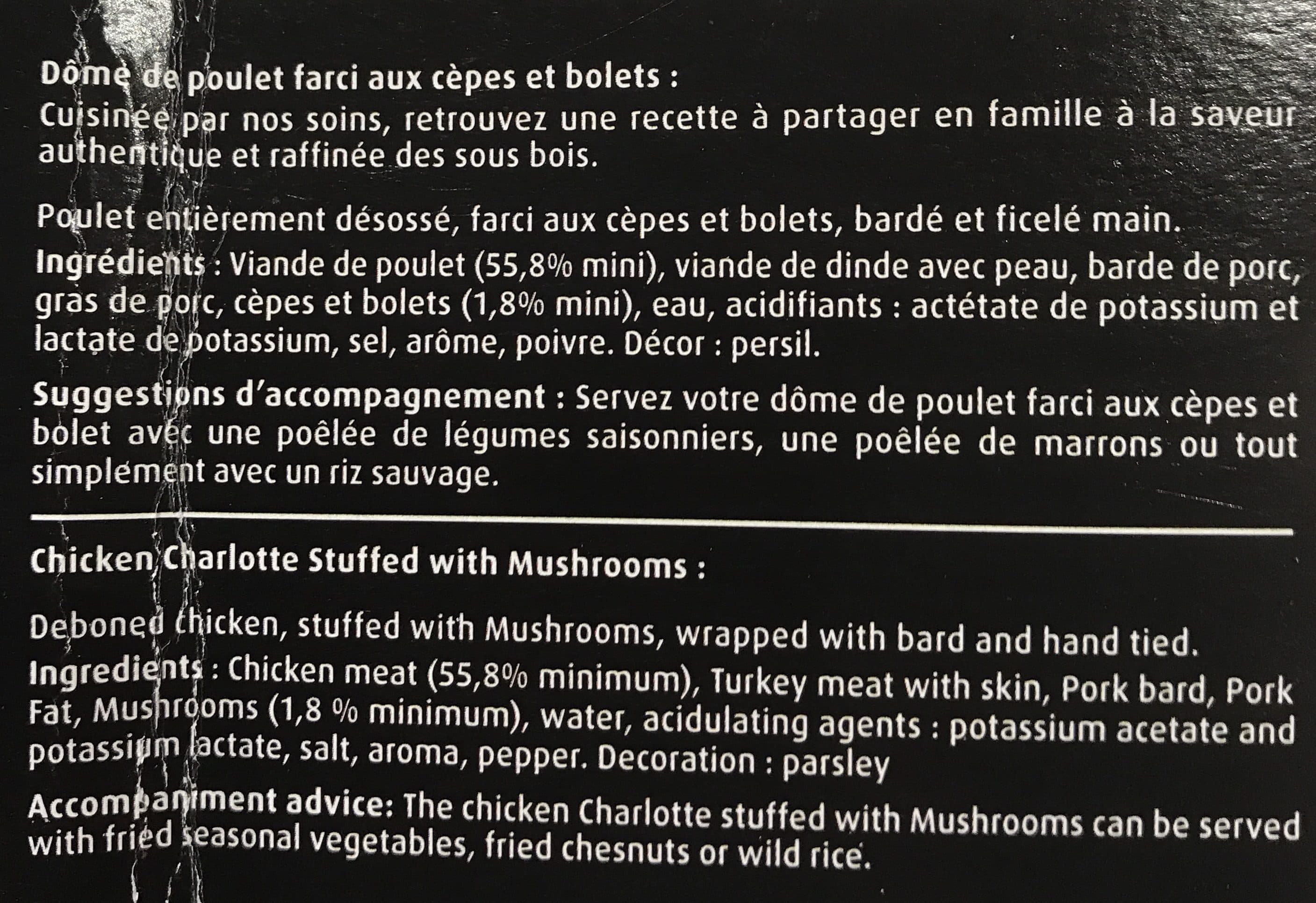 Ronsard Dôme de poulet packshot