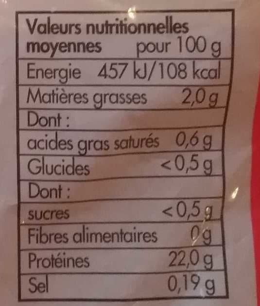 Toupargel Filets de poulet jaune packshot