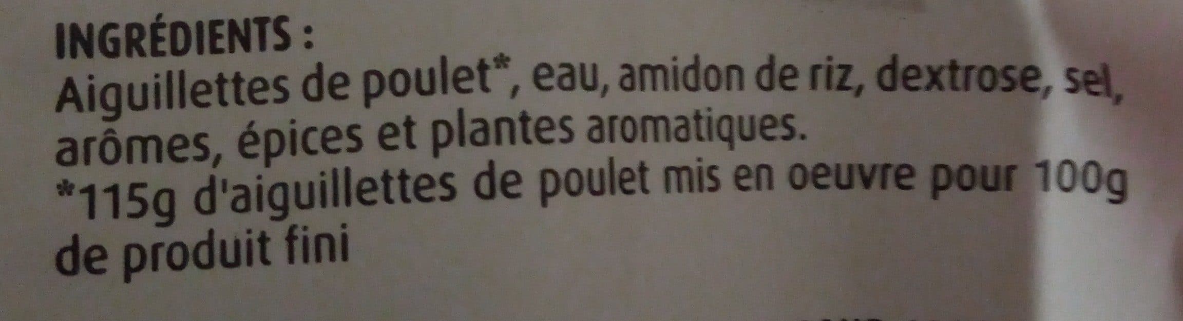 Ronsard Aiguillettes de poulet roti packshot