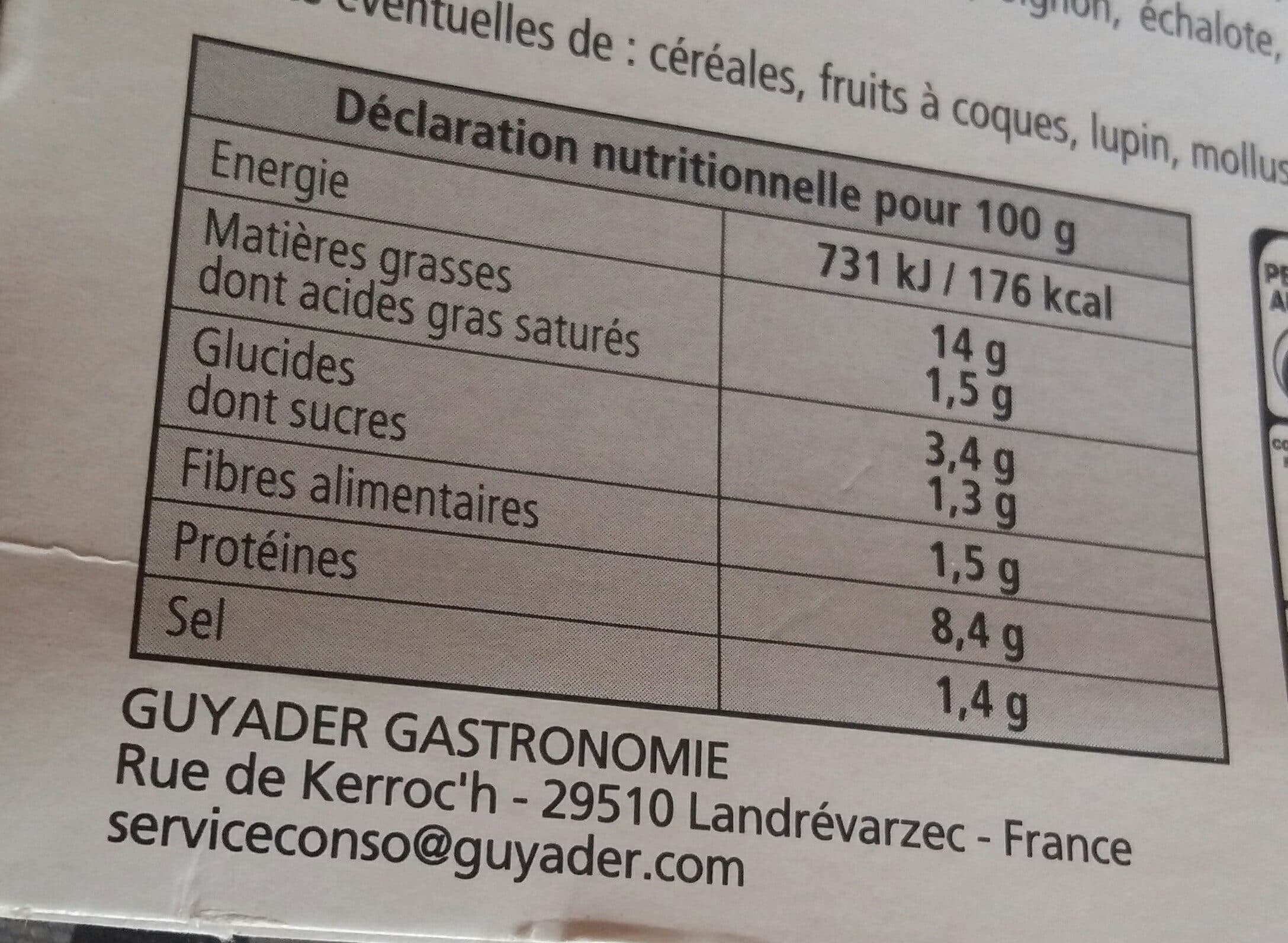 guyader Terrine Marine packshot