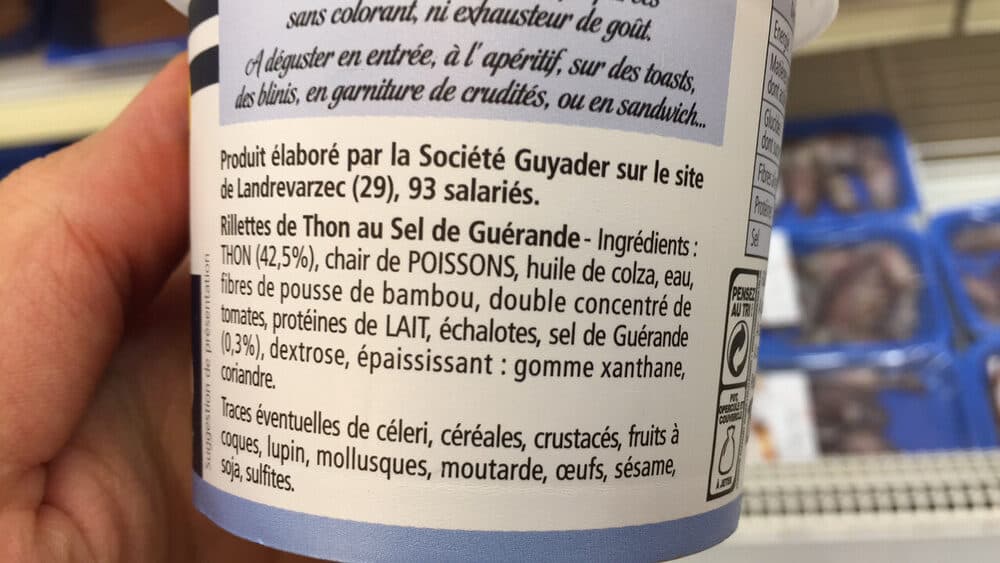 Guyader Guyader Les Rillettes Marines Thon packshot