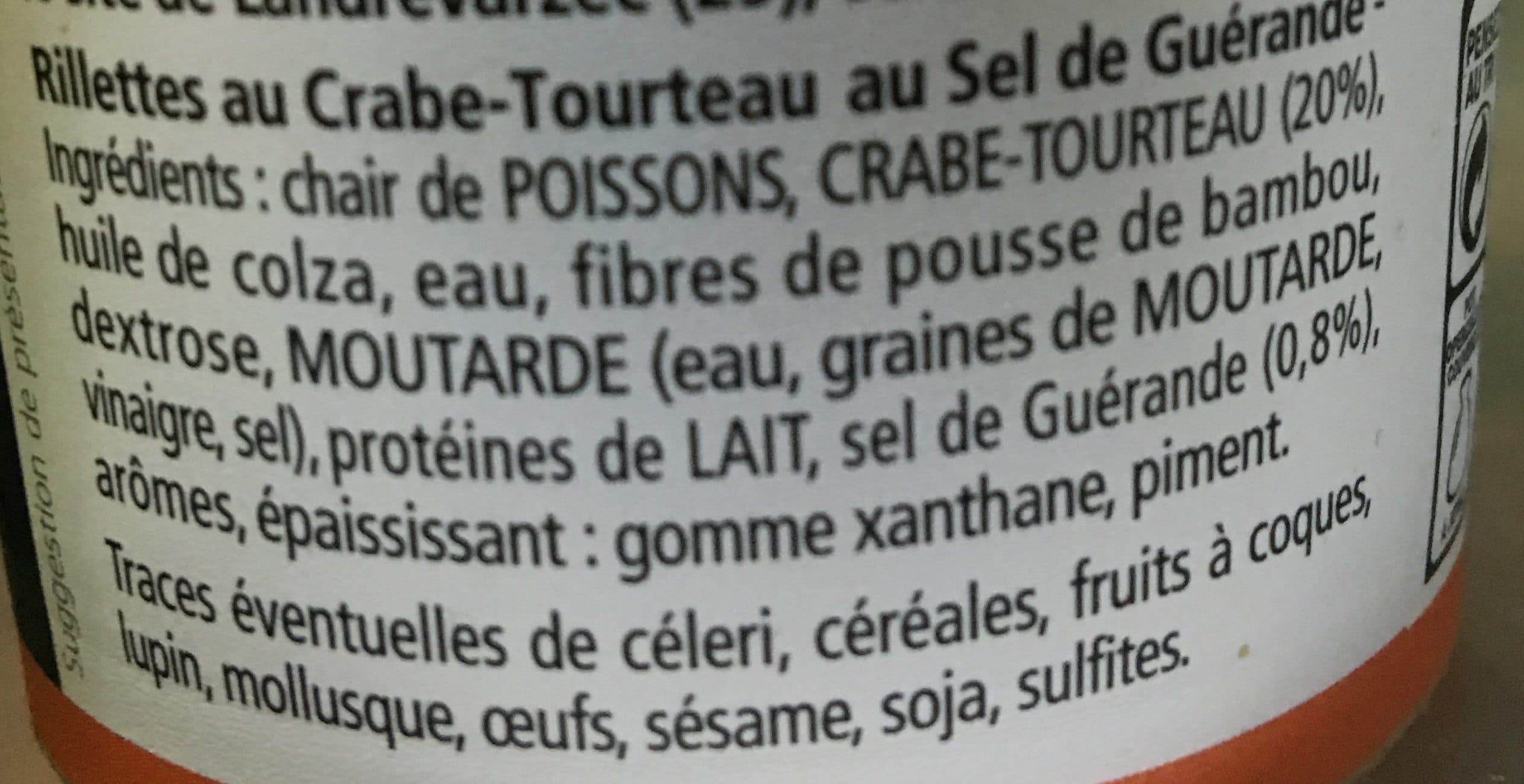 Guyader Rillette De Crabe packshot