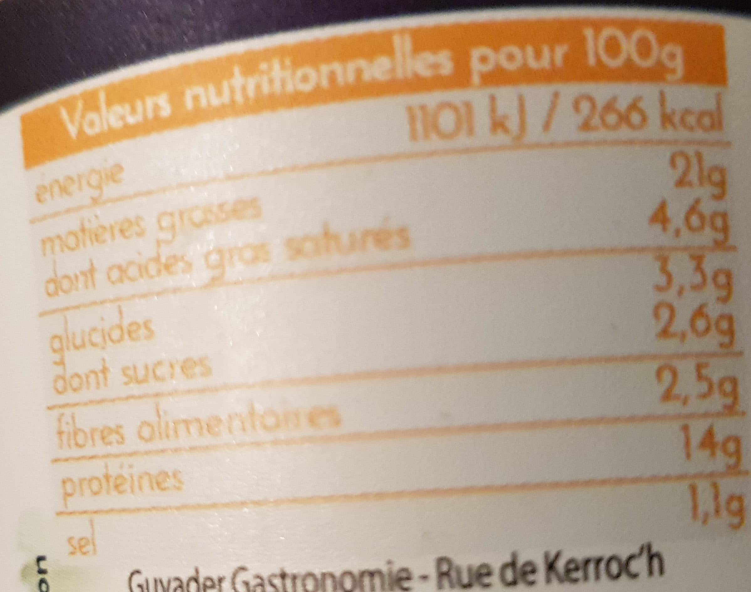 Guyader Rillette de sardine au piment d'Espelette packshot