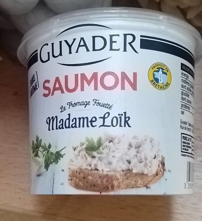 Guyader Le Fromage Fouetté de Madame Loïk Saumon packshot