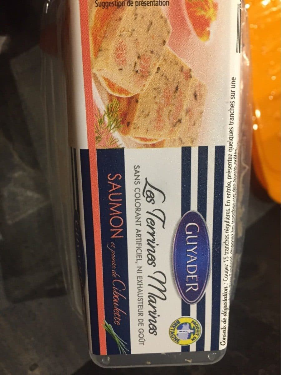 Guyader Terrine De Saumon 200 G packshot
