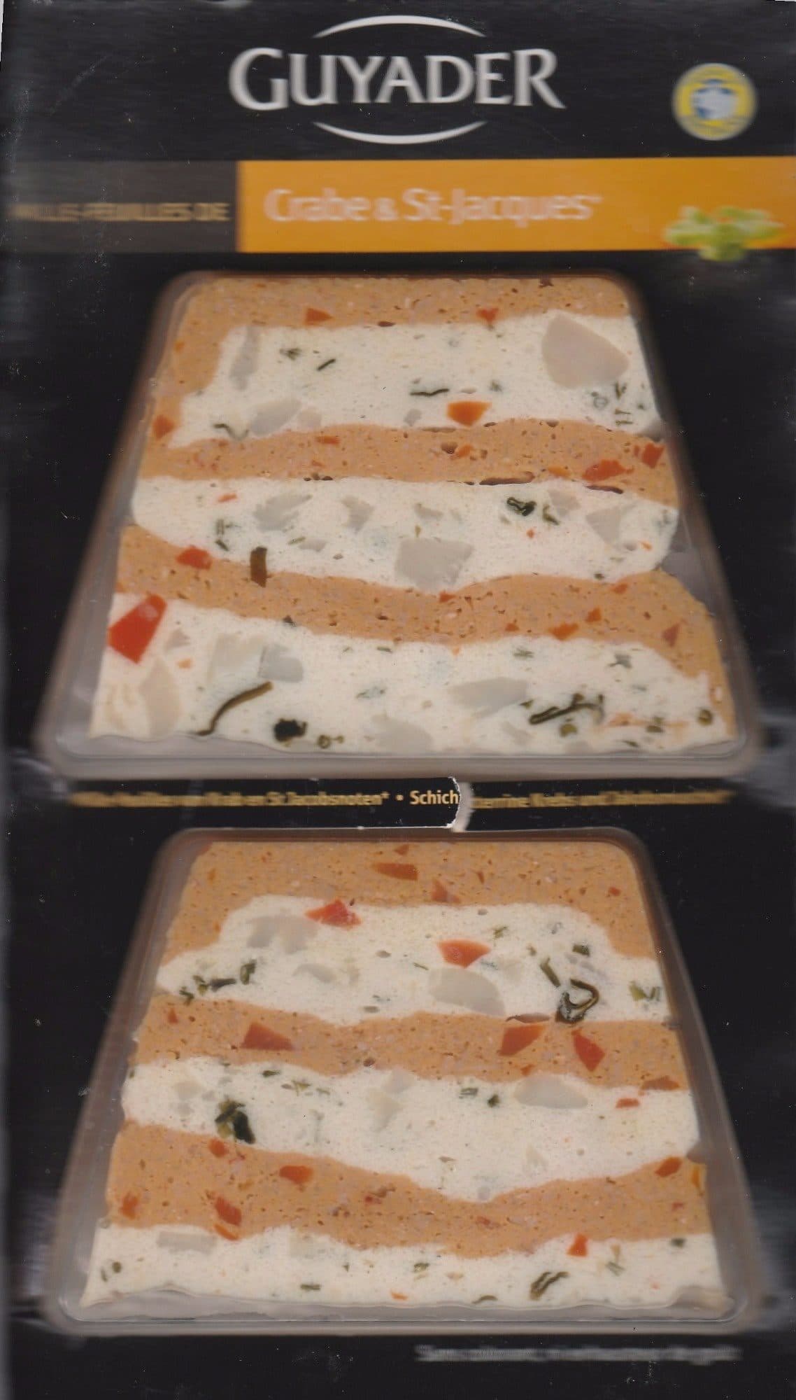 Guyader Mille-feuilles de Crabe & St-Jacques packshot