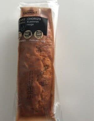 Guyader Cake A ´apero chorizo et poivron rouge packshot