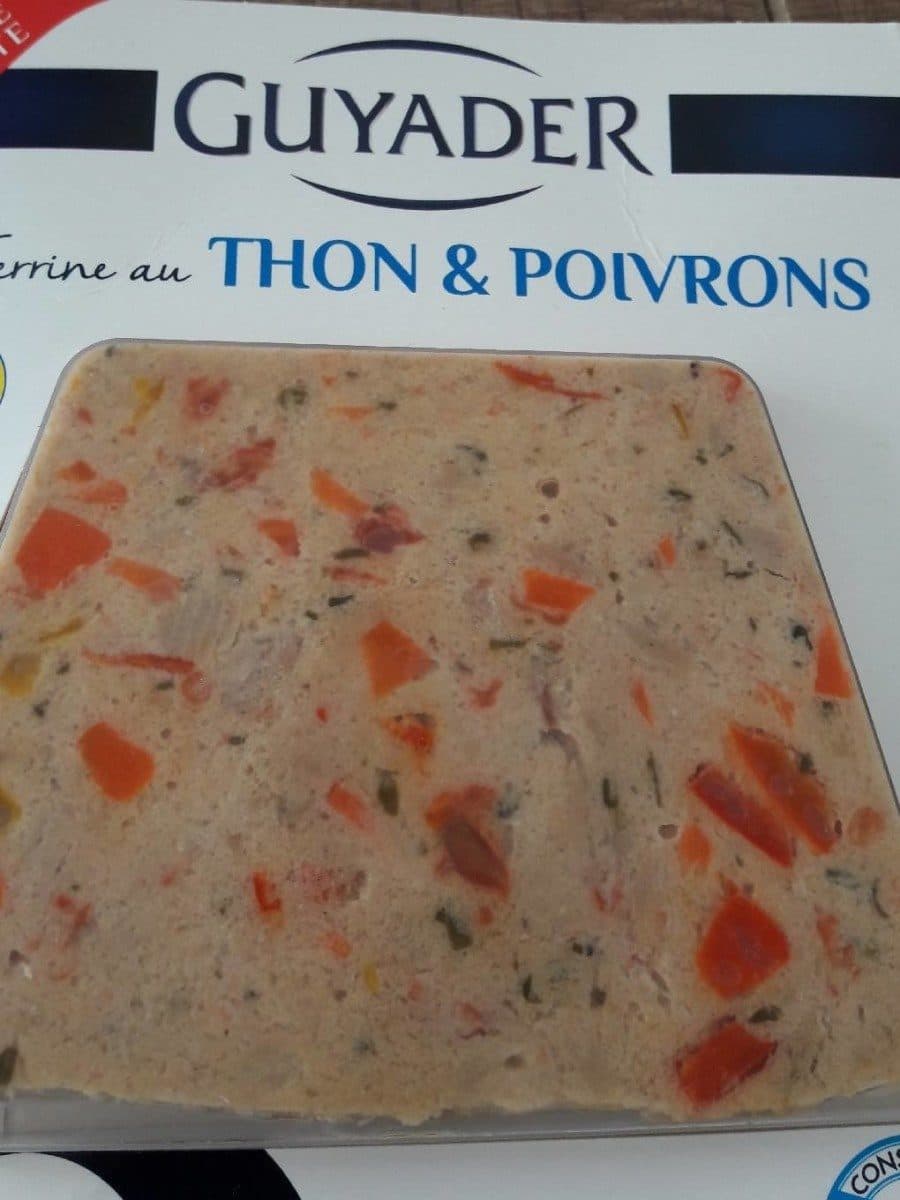 Guyader Thon et poivrons packshot