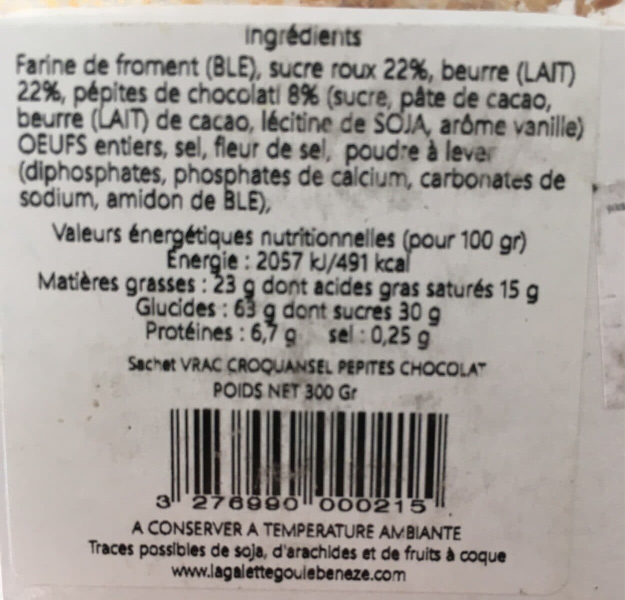 Open Food Facts Croquansel packshot