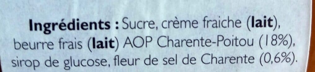 Open Food Facts Crème de caramel au beurre salé packshot
