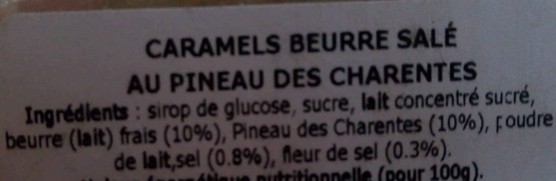 Open Food Facts Caramel tendre au beurre salé packshot