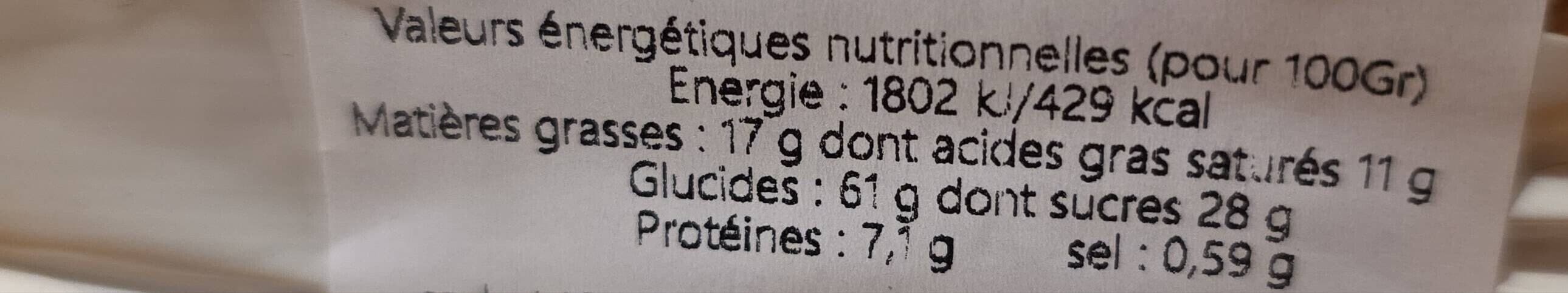 Open Food Facts Galette Charentaise packshot
