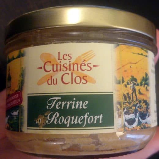 Les Cuisinés du Clos Terrine Roquefort packshot