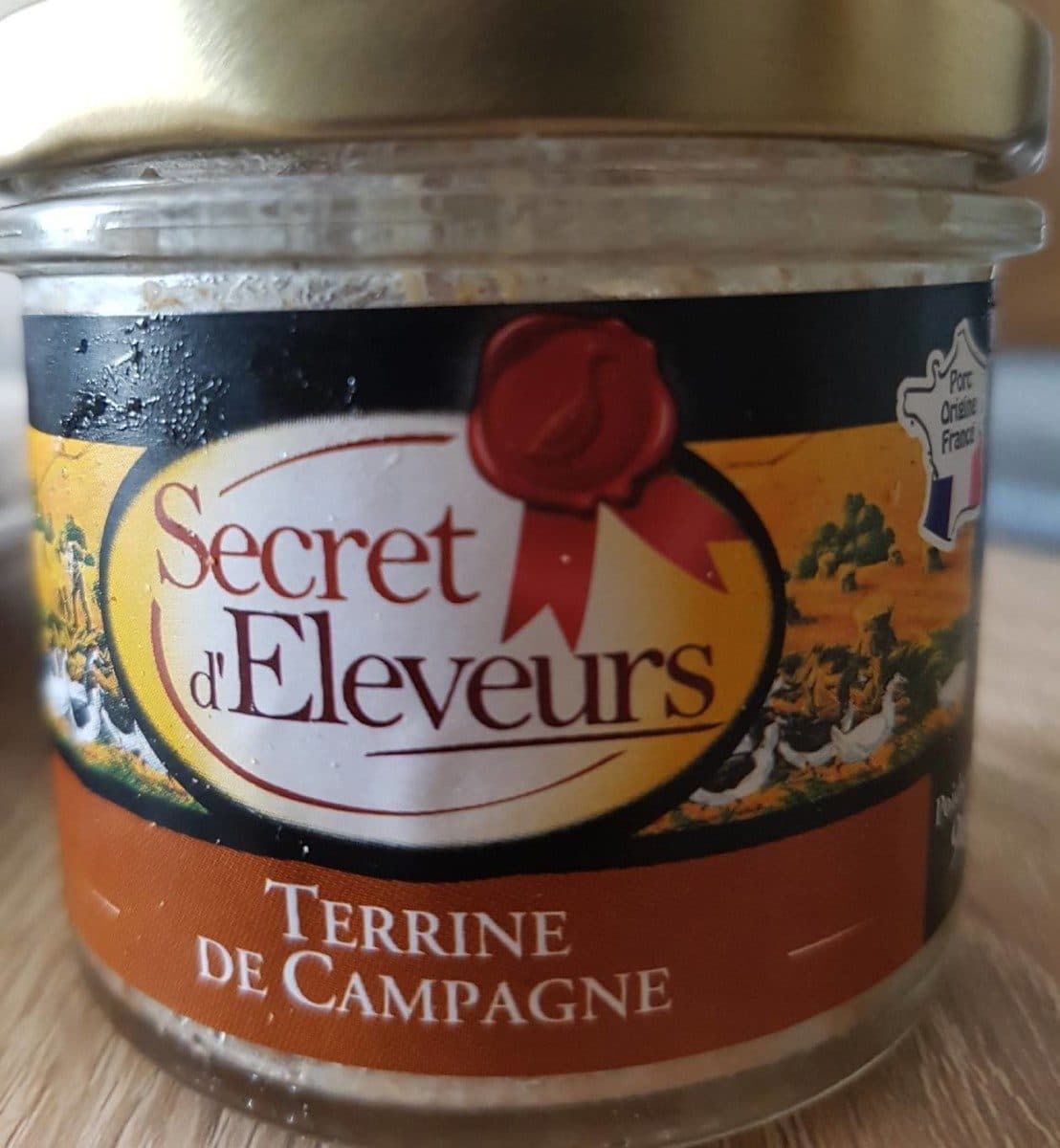 Secret d'Éleveurs Terrine de campagne packshot