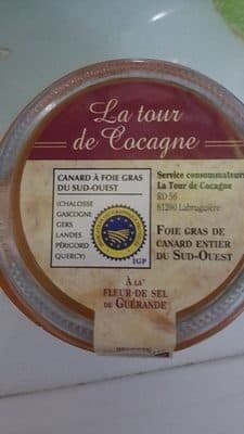La Tour De Cocagne Foie gras de canard entier du Sud-Ouest packshot
