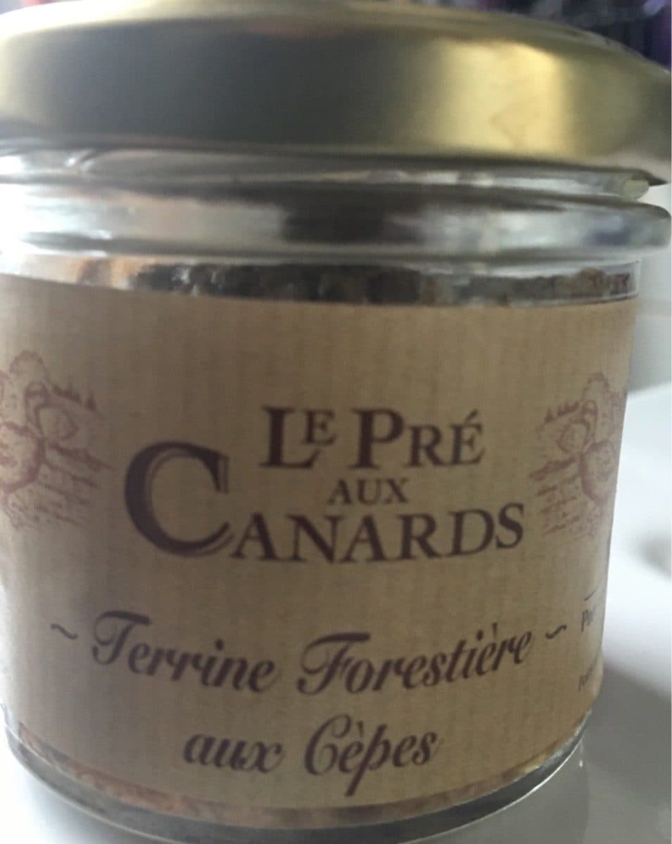 Le Pré aux Canards Terrine forestière aux cèpes packshot