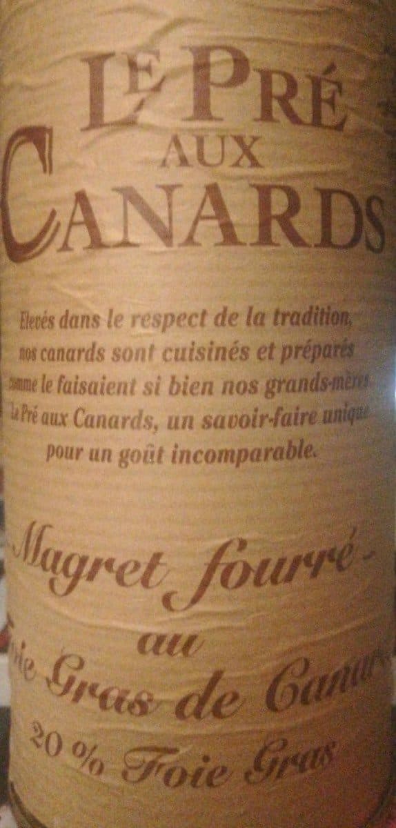 Open Food Facts Magret fourré au foie gras de canard packshot
