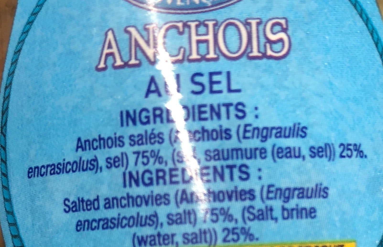 Fiorito Anchois Au Sel packshot