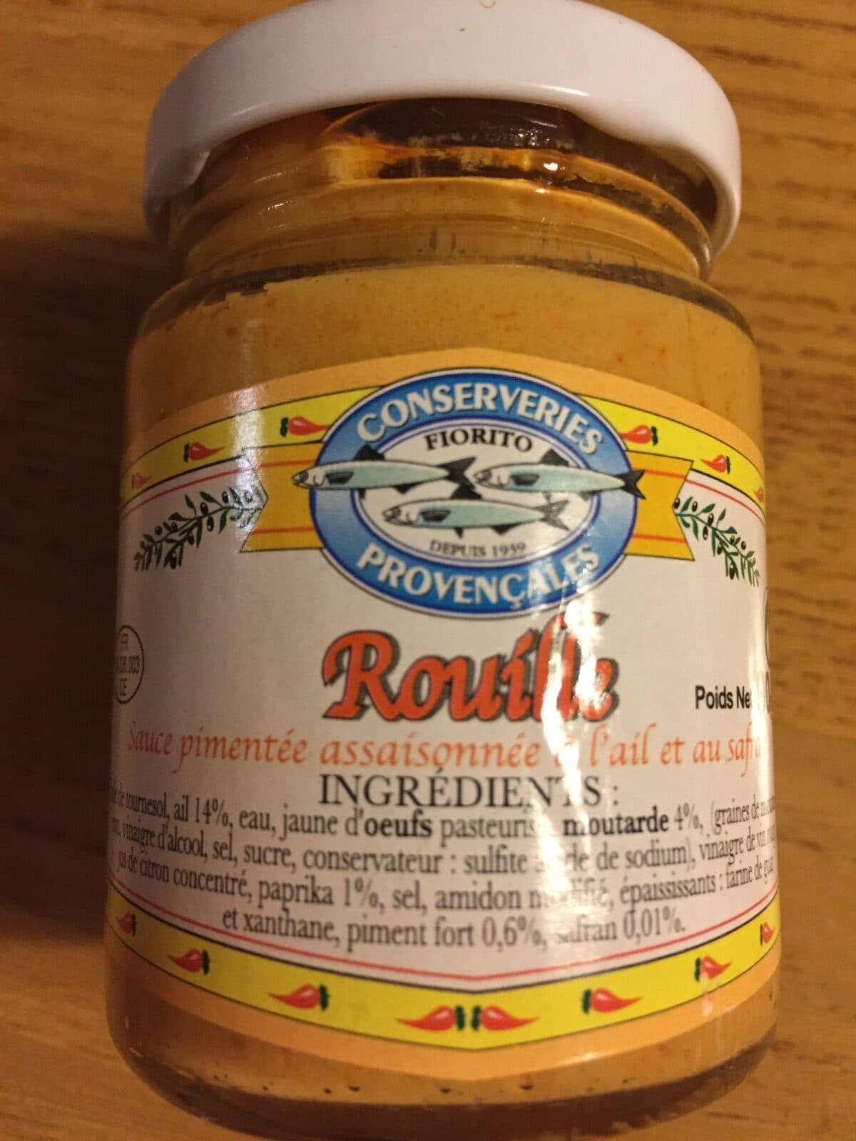 Open Food Facts Rouille Provencale 90g packshot