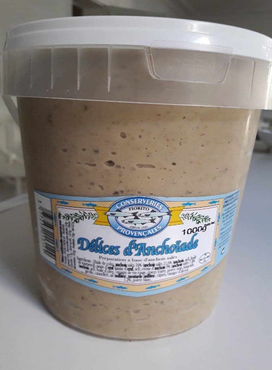 Conserveries provencales Délices d'anchoïade packshot