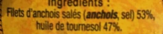 Conserveries provençales Fillets d'anchois à l'huile de tournesol packshot
