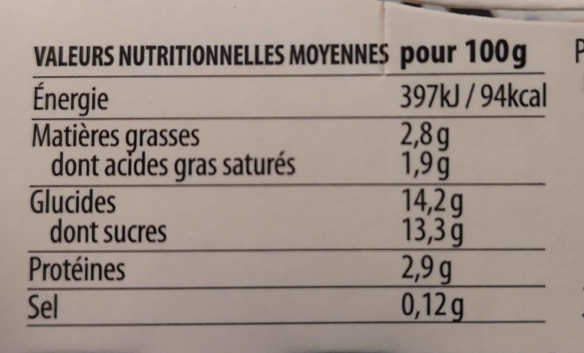 Val De Praz Yaourts sur lit de fruits packshot