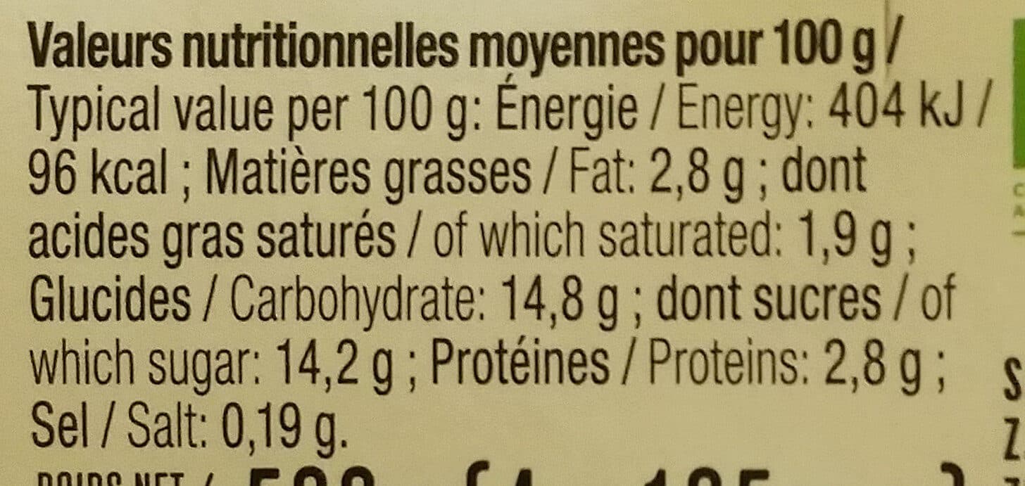Savoie Yaourt Yaourt sucré citron packshot