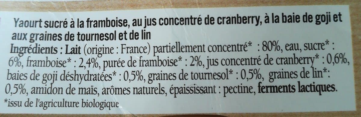 Savoie Yaourt Yaourts plaisir en graines packshot