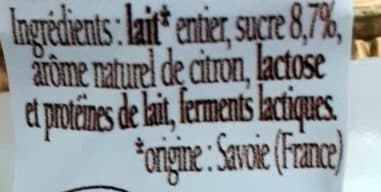 Savoie Yaourt Savoie yaourt packshot