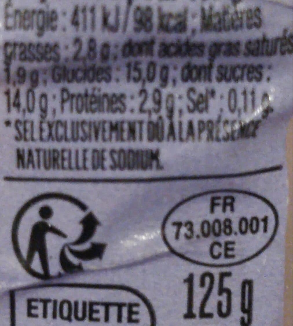PLAISIR DES ALPES Yaourt a la myrtille packshot