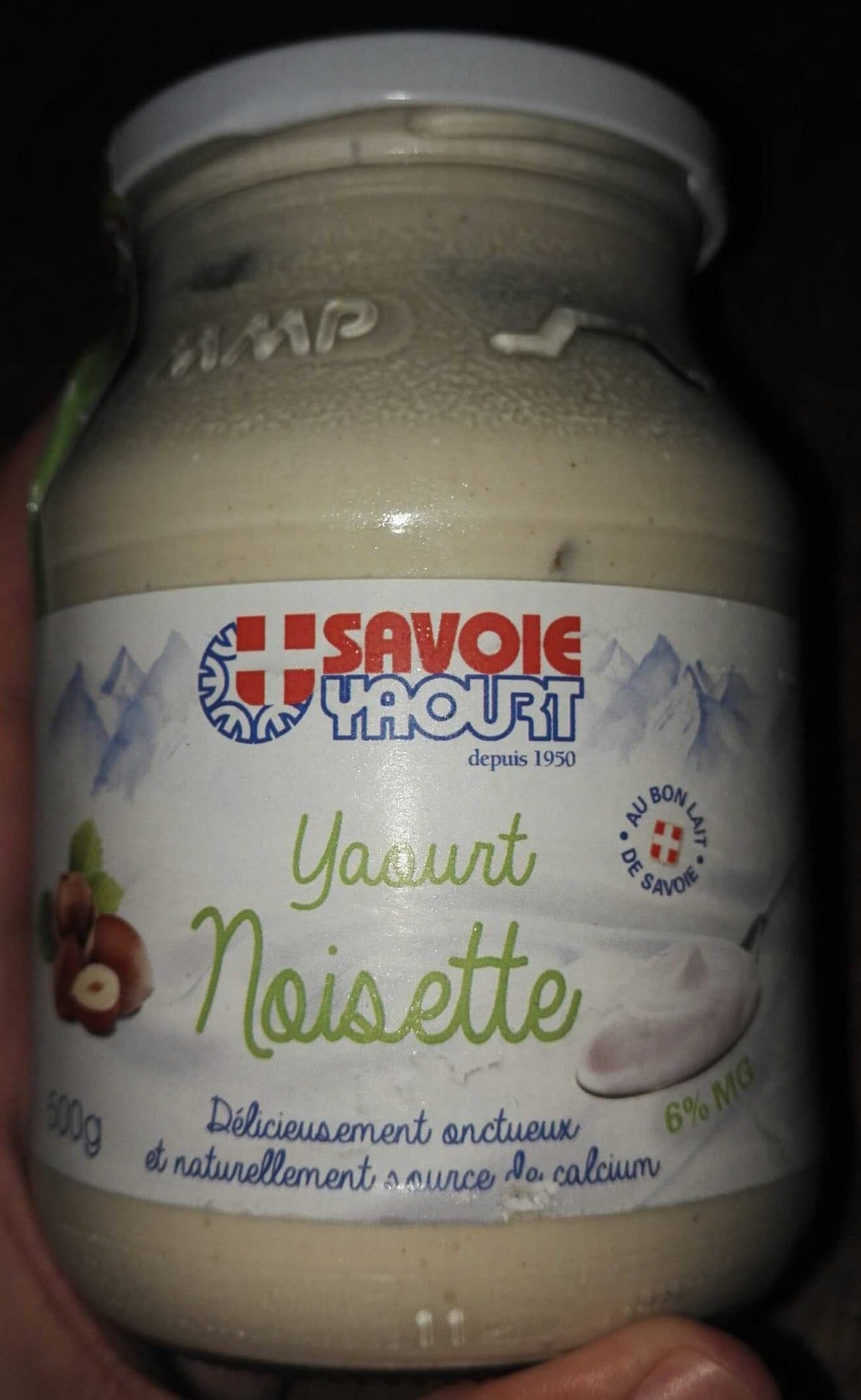 Savoie Yaourt Yaourt Noisette packshot