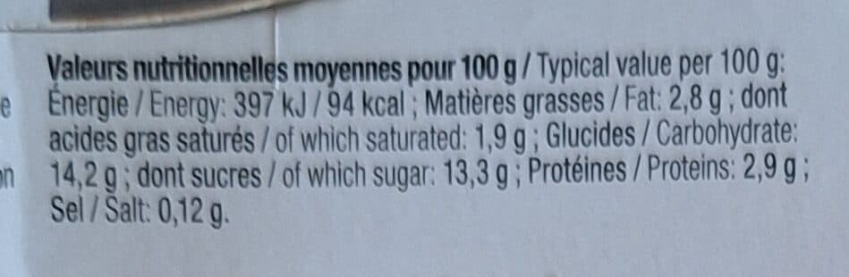 Savoie yaourt Plaisir des Alpes fruits jaune 6 x 125 g packshot