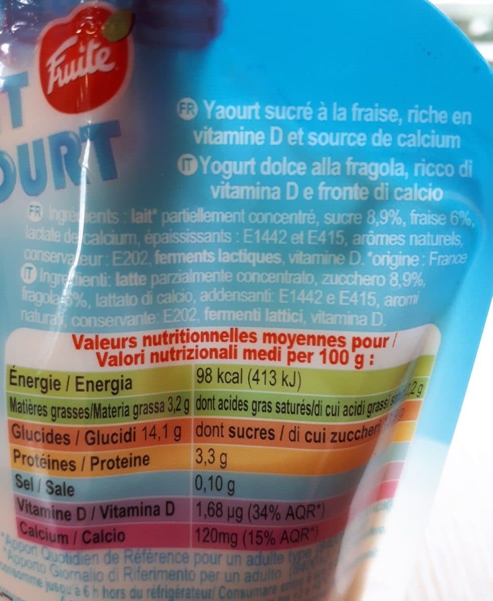 Fruité P'tit Yaourt packshot