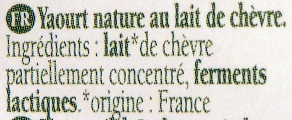 Savoie Yaourt Yaourt au lait de chèvre nature 2x125gg packshot