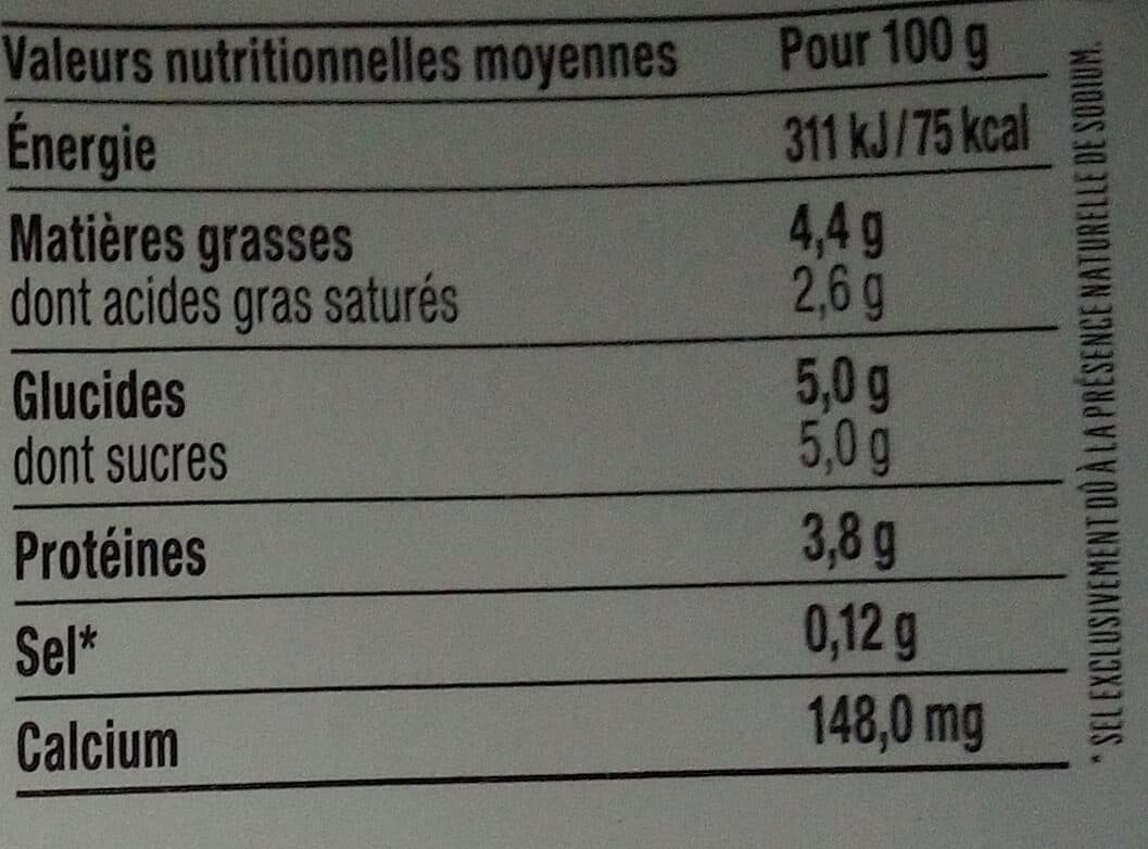 Savoie yaourt Chèvre nature packshot