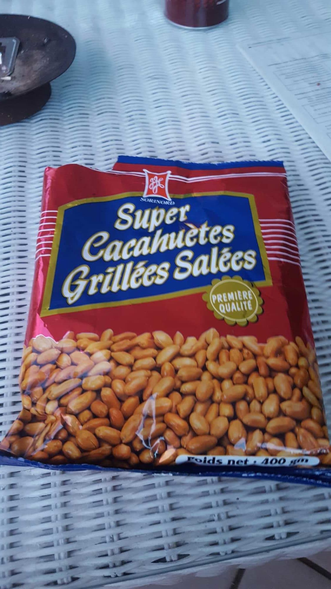 Sorinord Super cacahuètes grillées salées packshot