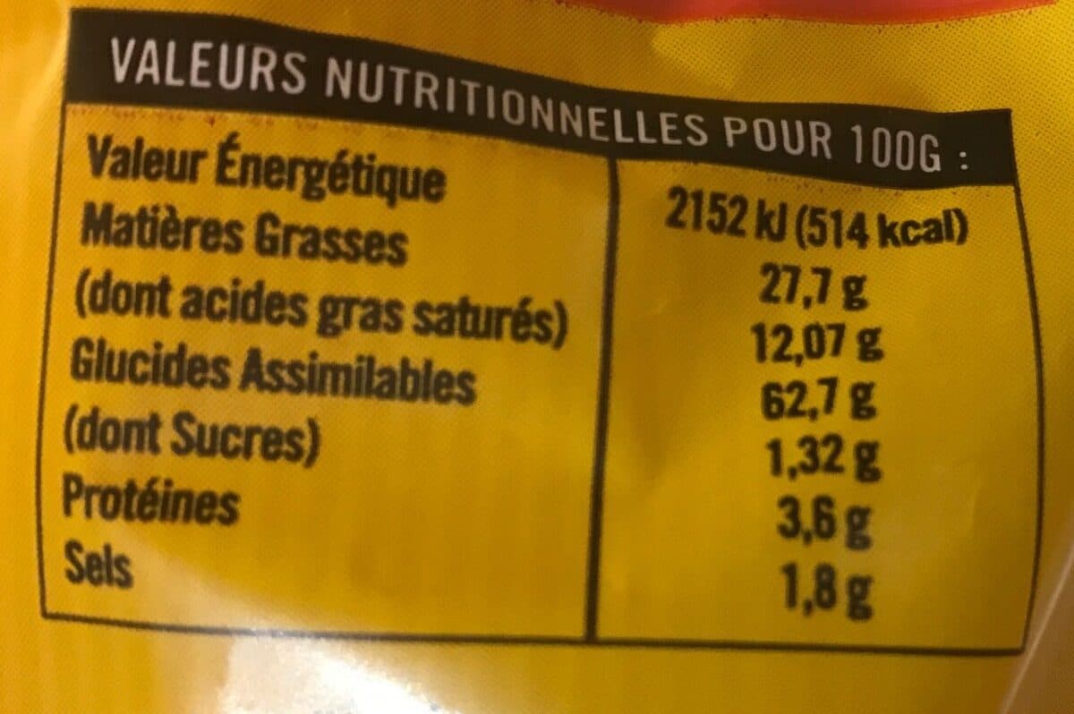 Open Food Facts Snack Salé / Cocktail packshot