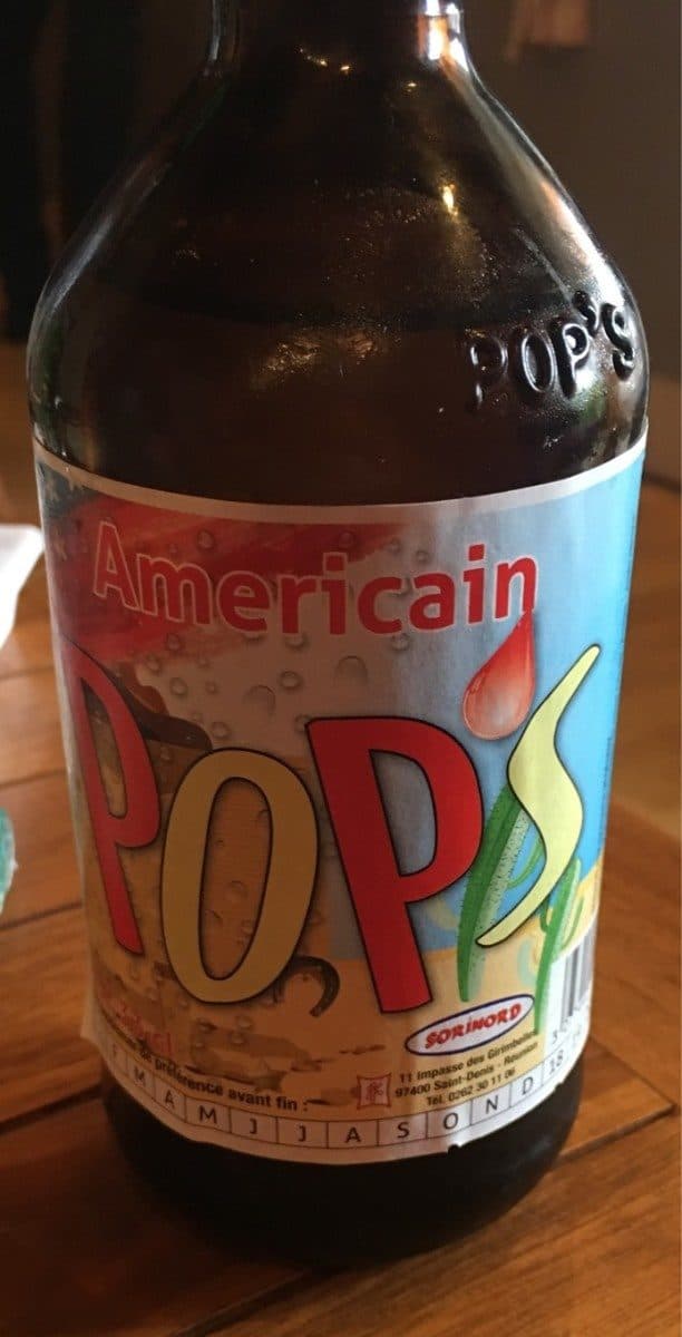 Open Food Facts Americain pop's packshot