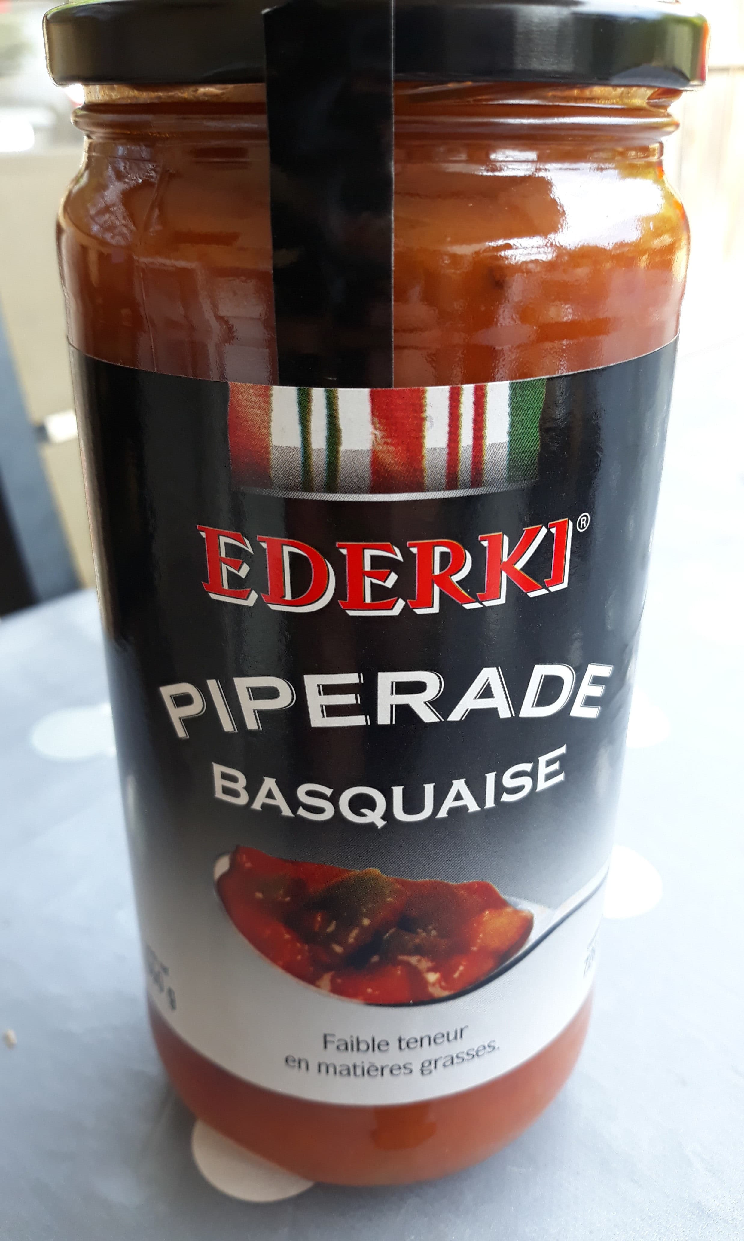 Ederki Piperade Basquaise packshot