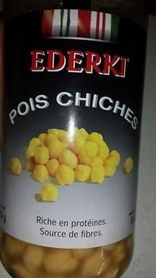 Ederki Pois chiches packshot